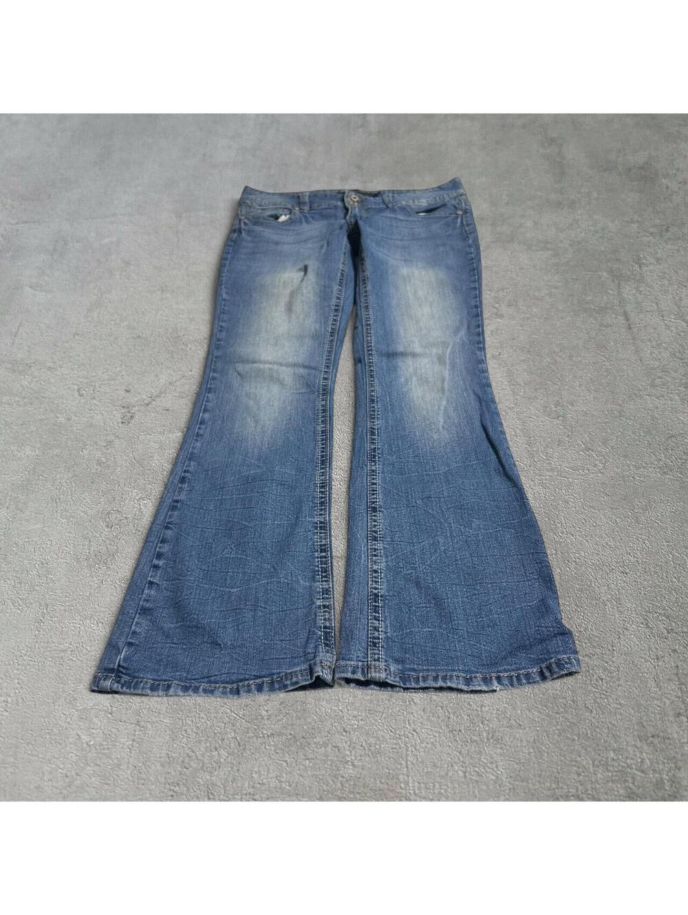 super cute twenty one black low rise flares bootcut y2k denim jeans